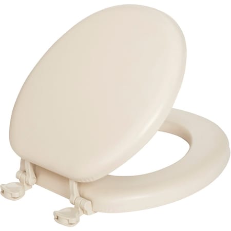 Mayfair by Bemis Round Closed Front Premium Soft Bone Toilet Seat 15EC_006